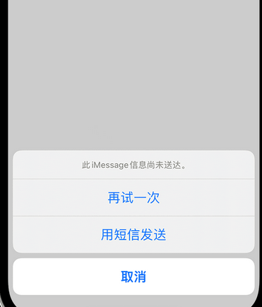 西区街道apple维修iPhone上无法正常发送iMessage信息