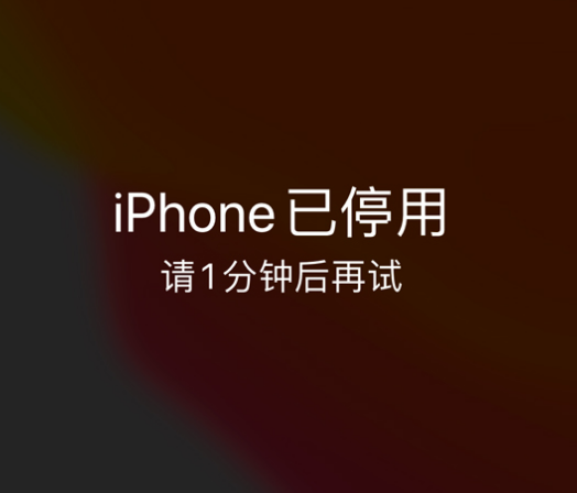 西区街道苹果手机维修分享:iPhone 显示“不可用”或“已停用”怎么办？还能保留数据吗？ 