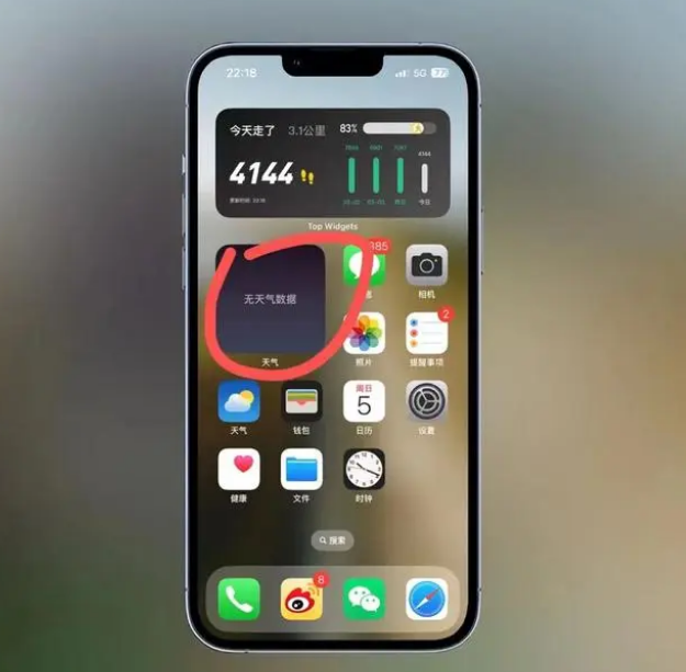 西区街道苹果手机维修分享:iOS16主屏幕天气小组件无法正常工作怎么办？ 