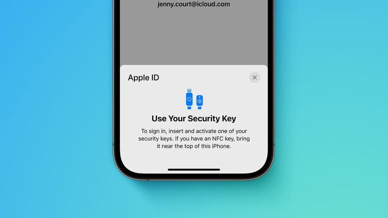 西区街道苹果手机维修分享iOS 16.3 新增的 Apple ID 的安全密钥有什么功能 