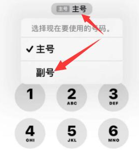 西区街道苹果14维修店分享iPhone 14 Pro Max使用副卡打电话的方法 