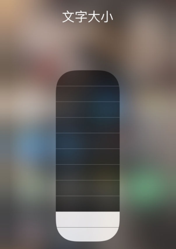 西区街道苹果手机维修分享小技巧：在 iPhone 控制中心快速调节字体大小 